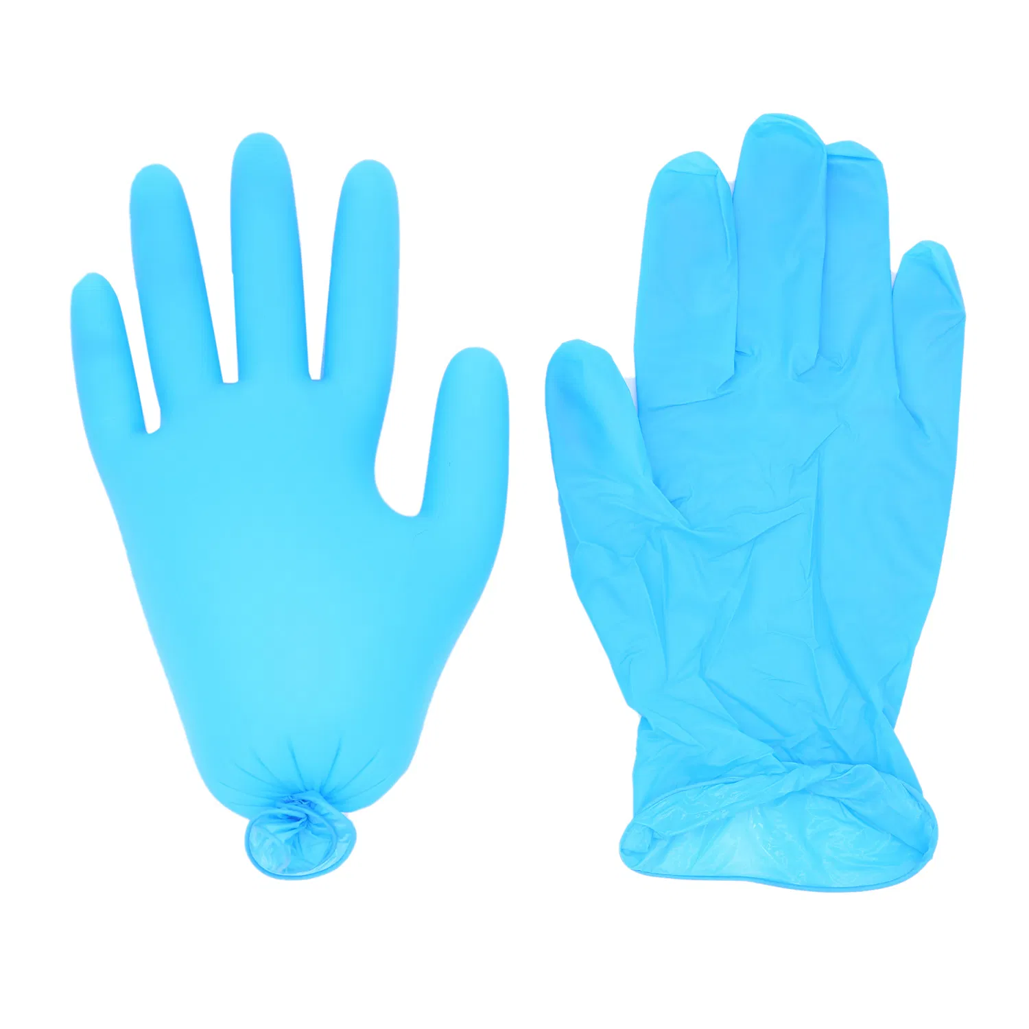 Blue Nitrile Gloves Powder Free Industrial Blue Nitrile Gloves