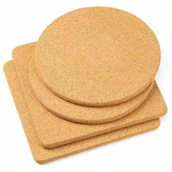 Chic Round Cork Coasters: Ideal for Custom Branding Gifts