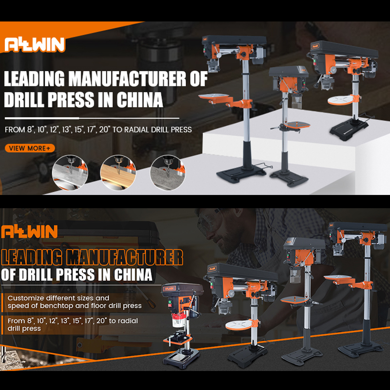 Factory Supply 120V 33 Inch 5 Speed Drill Press Radial Arm for Sale