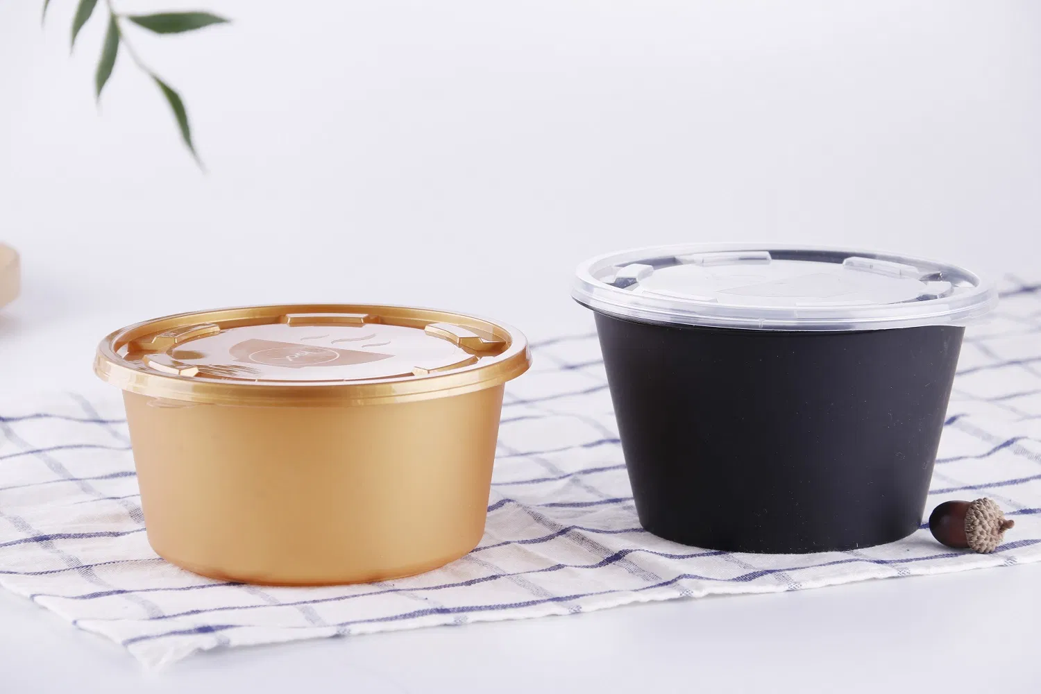 Disposable Food Container/ Bowl for Induction Cooker Heating/ Microwave / Oven Heating Use