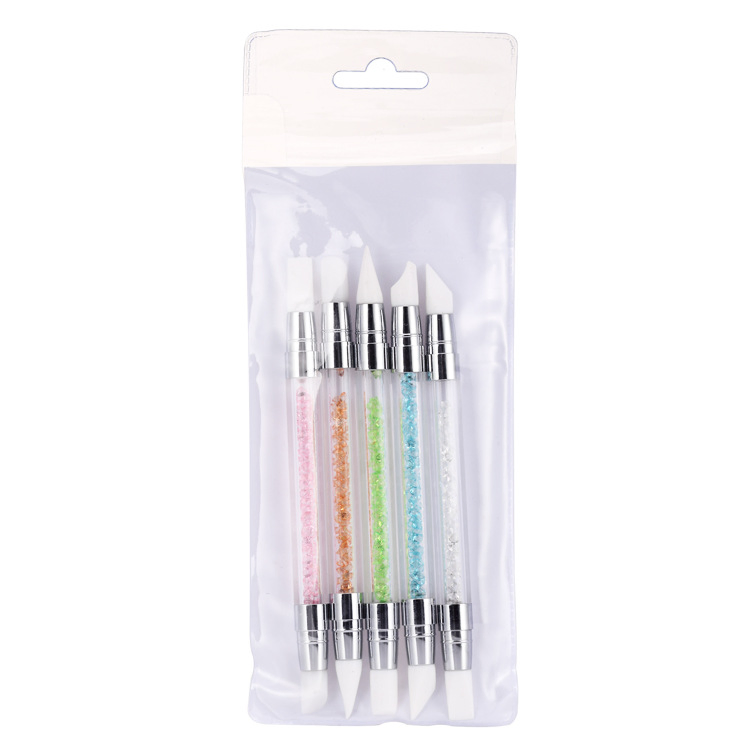 Silicone Nail Art Pen Brush Nails Art Accessories Tools