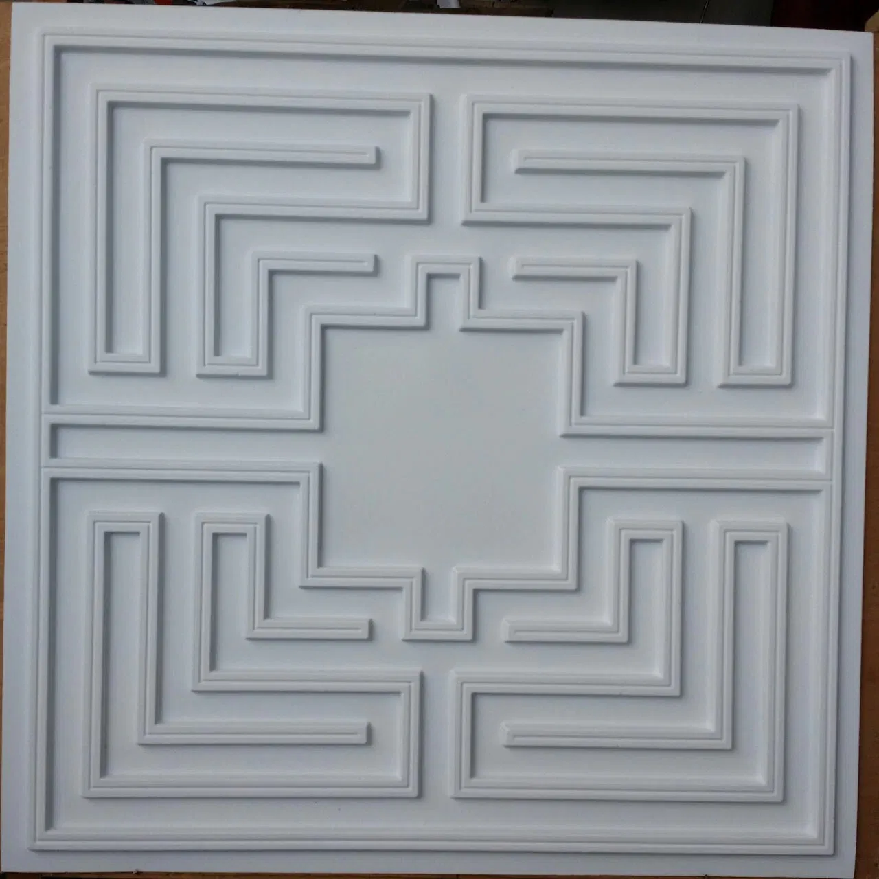 Home Decoration Glue-up 3D PVC Ceiling Tile