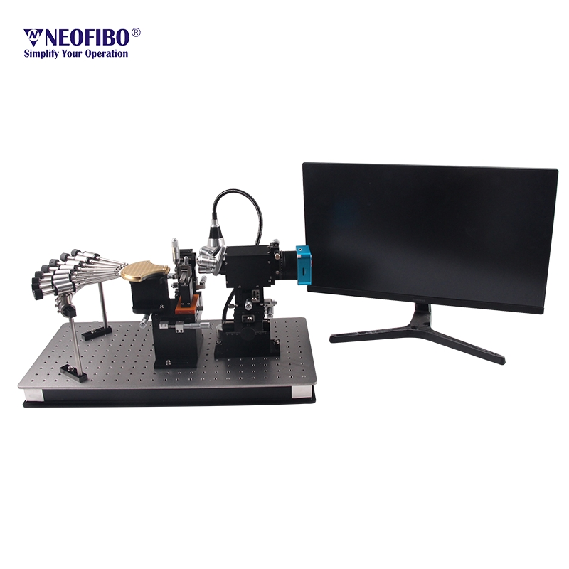 Система юстировки поляризационно-поддерживающих волокон, 8 каналов