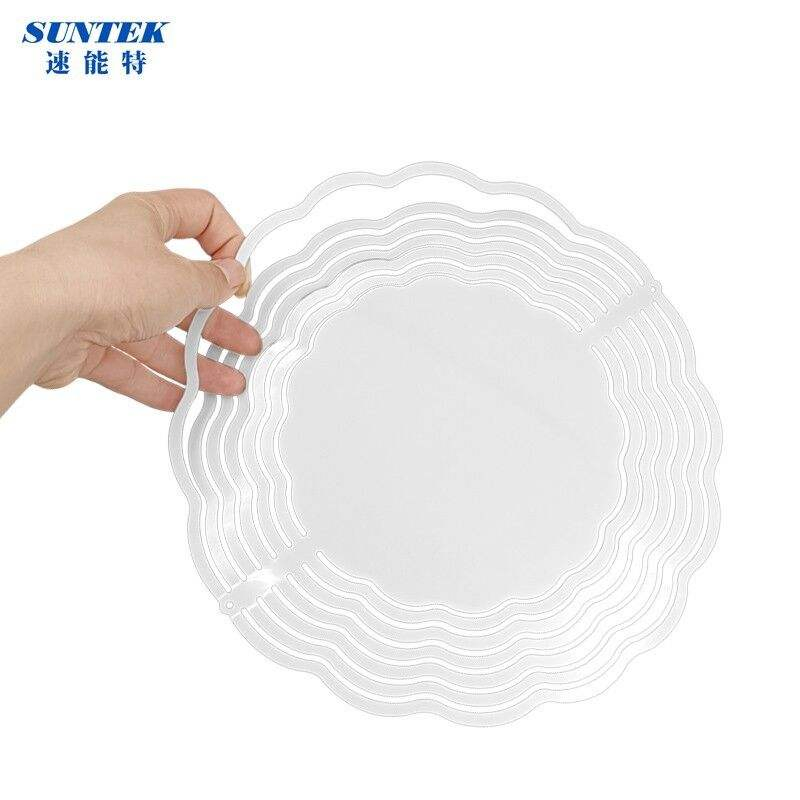 Sublimation Hanging Custom Shape Double Sided 3D Multi Wind Spinner