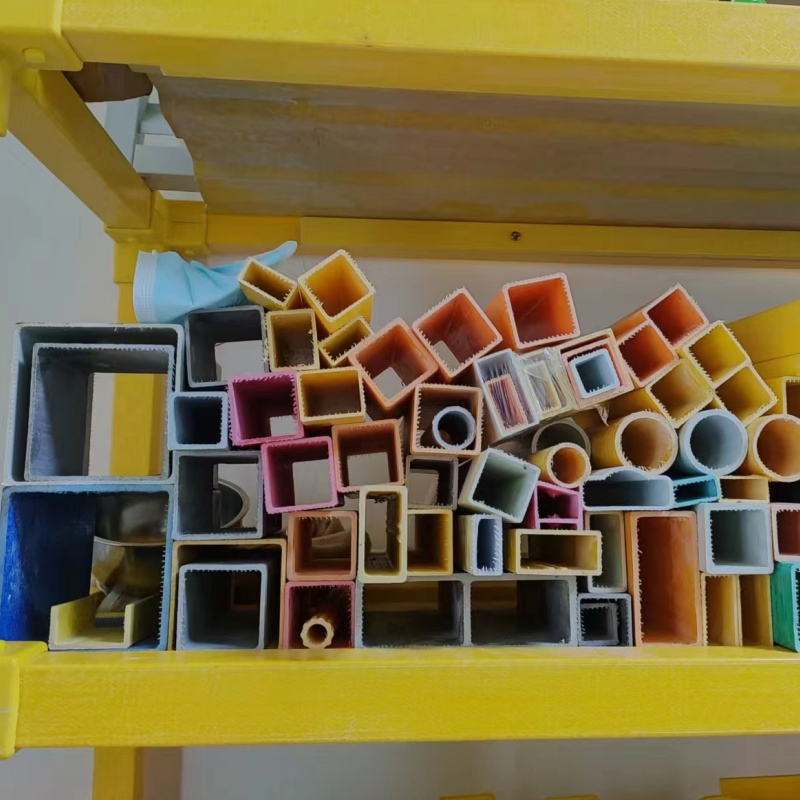 Factory Direct Pultruded FRP Round Tube FRP Pultrusion Beam Pultruded Fiberglass Profiles