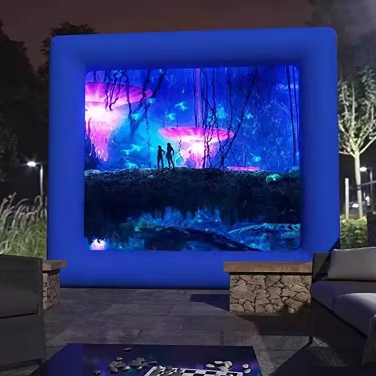 Commercial inflatable movie screen outdoor,inflatable screen cinema for event/concert