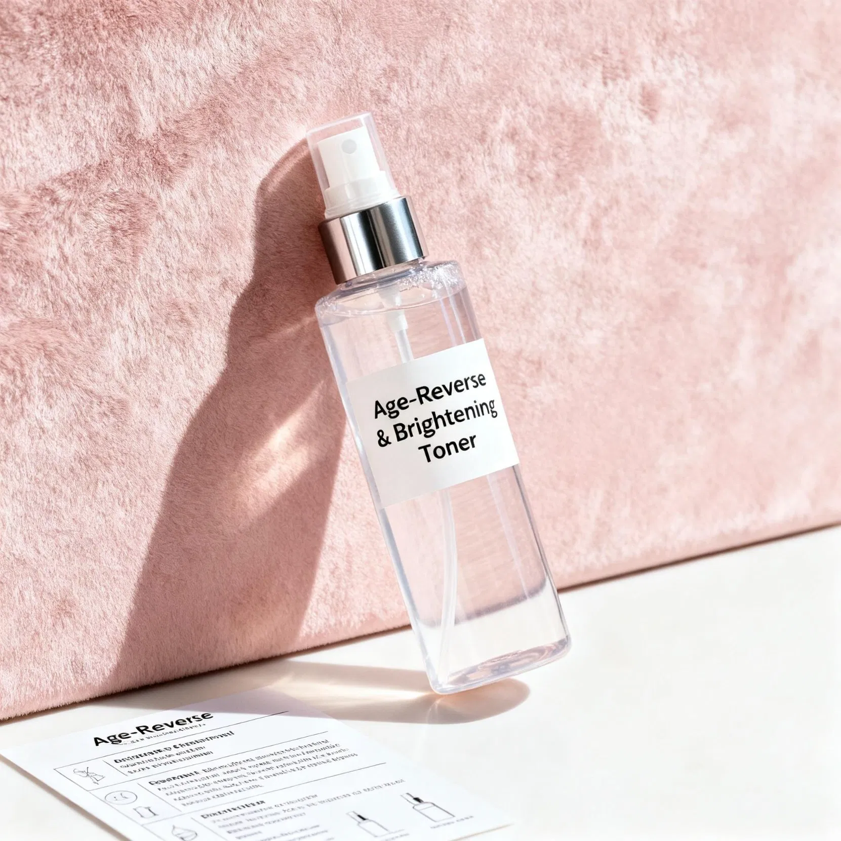 Sunscreen Antioxidant Healing Velvet Flower Extract Protective Face Toner for UV Defense