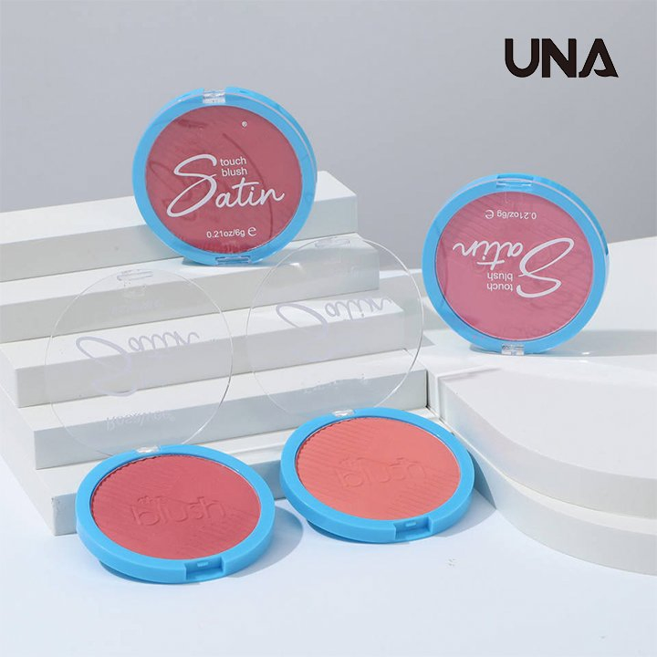 Wholesale Custom Logo Waterproof Makeup Face Pigment Blusher Powder High Pigment Single Matte Pink Blush Palette