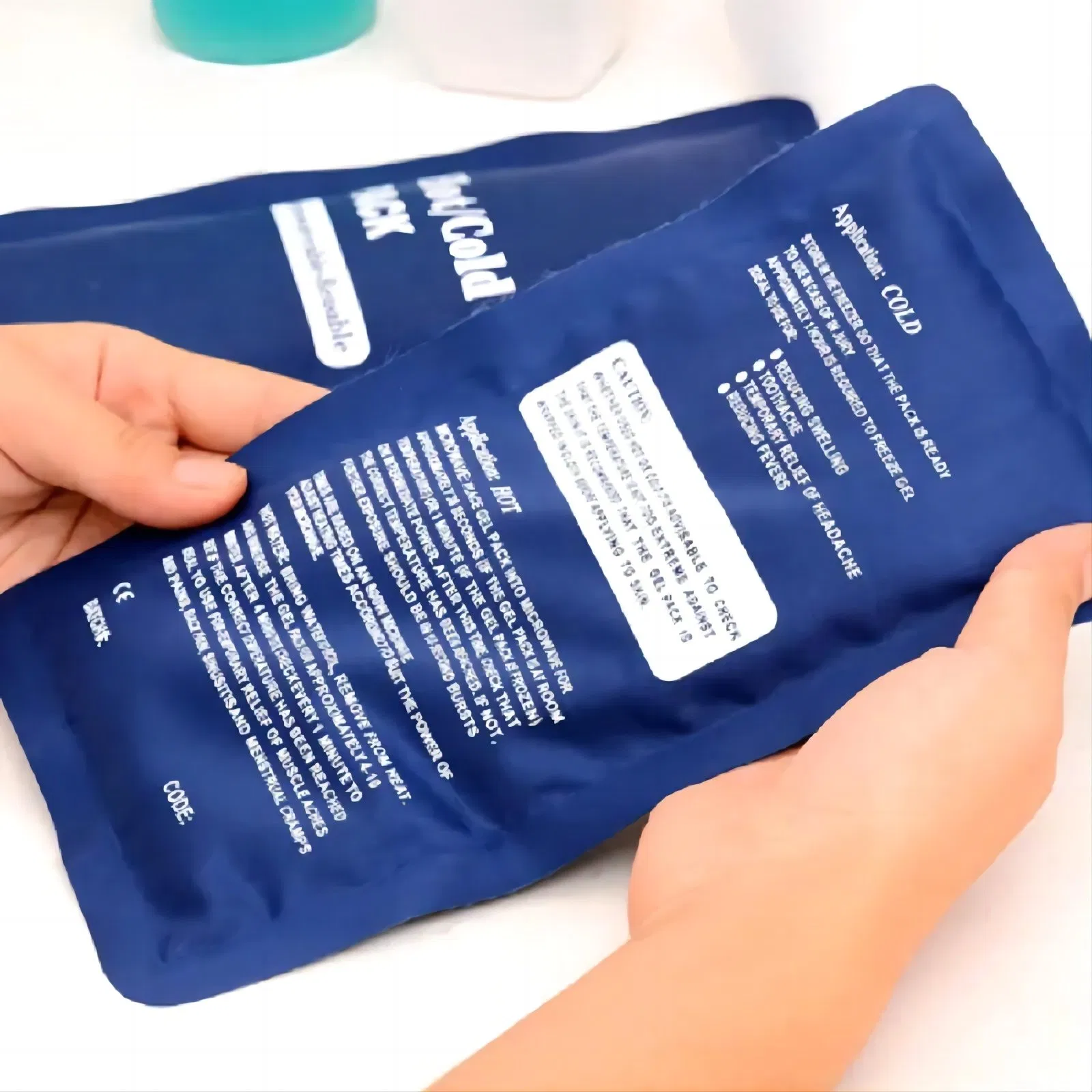 Reusable Soft Nylon Hot Cold Pack Gel Ice Pack
