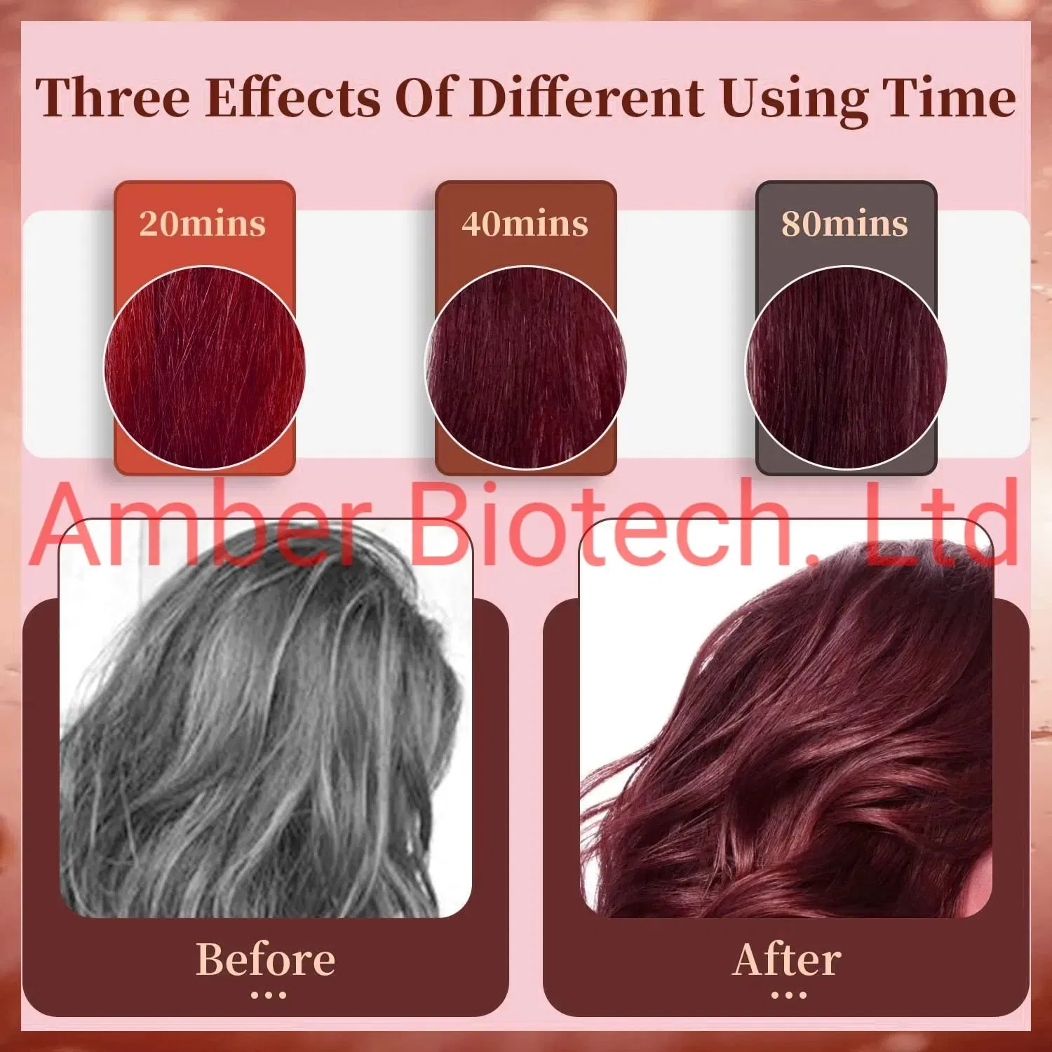 Permanent Black Hair Shampoo Organic Natural Fast Hair Dye