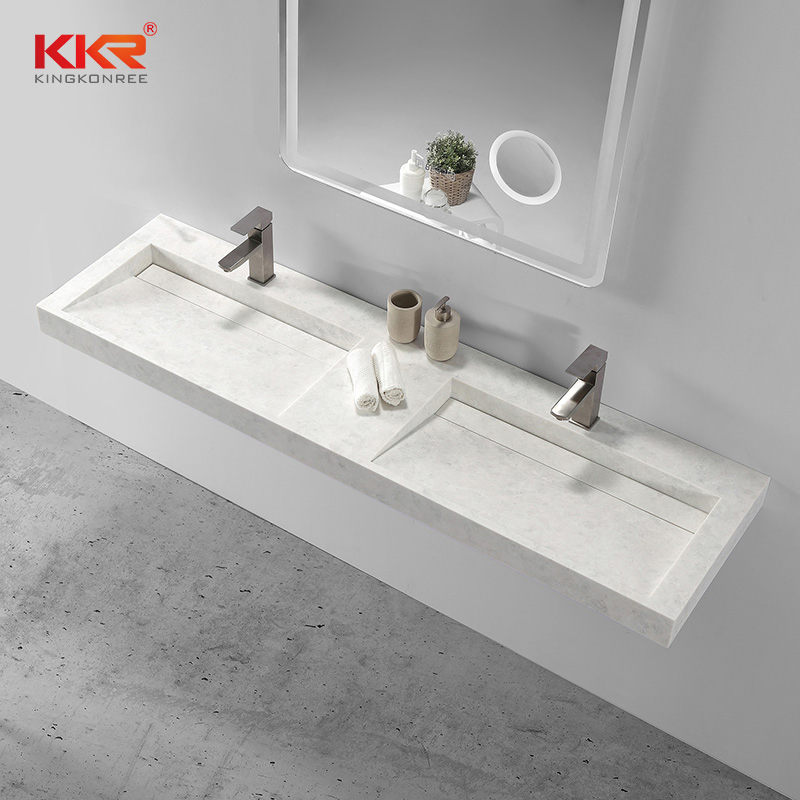 New Design Resin Stone Cabinet Wash Basins