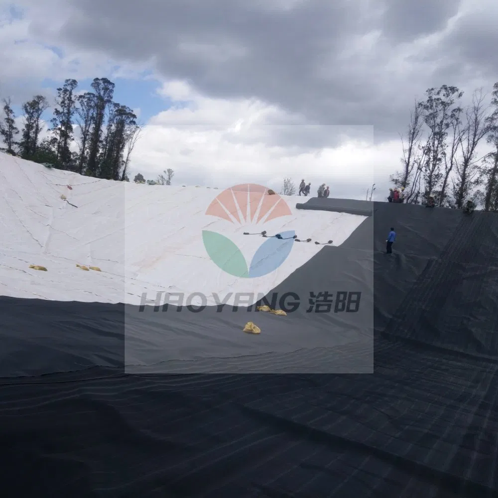 0.5mm / 0.75mm /1.0mm /1.5mm / 2.0mm Fish Pond Plastic Geomembrane for Shrimp Farming