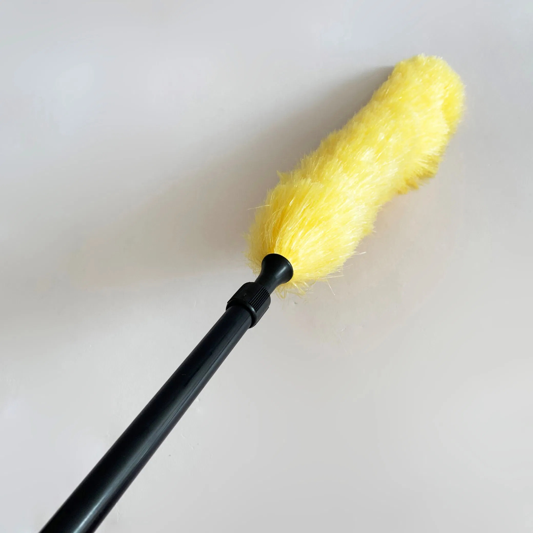 Telescopic Static Duster with PVC Telescopic Handle and PP Block with PP Duster Head for Home and Office Cleaning
