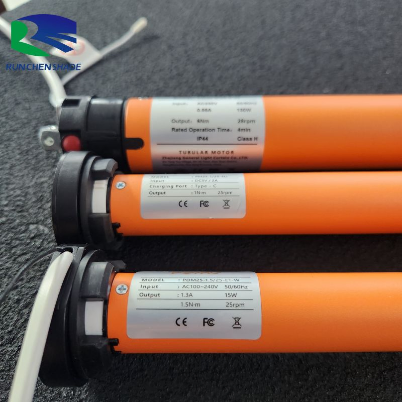 Roller Blinds Tubular Motor with Remote Battery WiFi