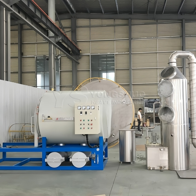 Вакуумные печи для очистки вертикальные и горизонтальные