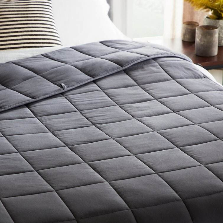 Bamboo Heavy Gravity Blankets Weighted Blanket Glass Beads 15lbs Home Bed Summer Throw Blanket