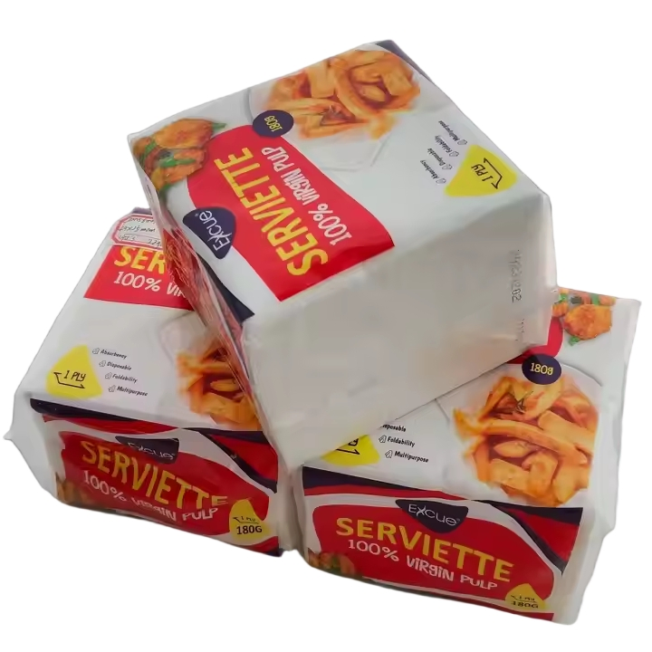 100% Virgin Pulp Serviette 30 Cm Luncheon Napkin