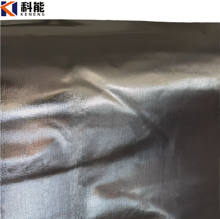 Eco-Friendly Recyclable Four Layer Fiberglass Composite Fabric Sustainable Metal Foil for Packaging Solutions