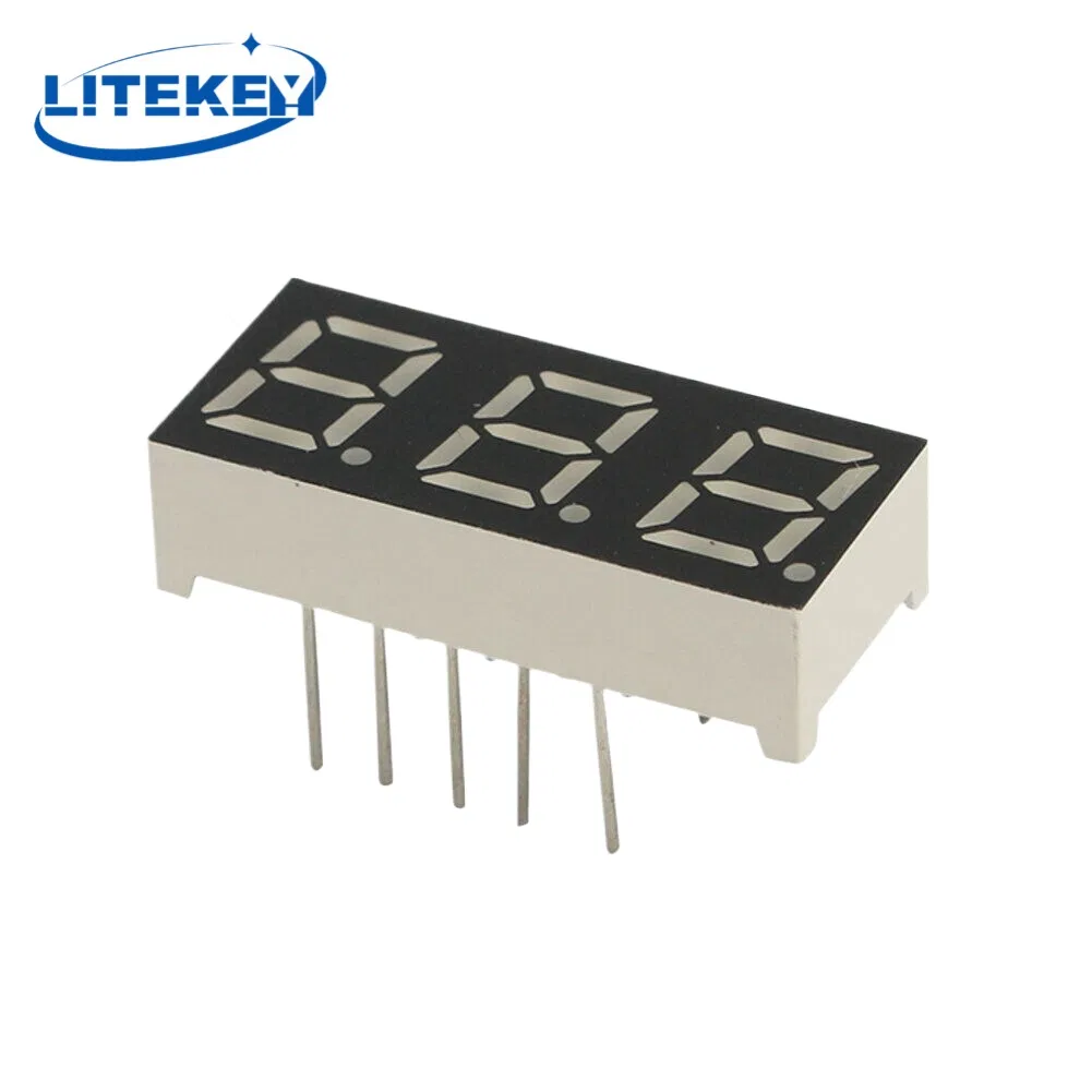 0.56 Inch 4 Digits 7 Rectangular Segment LED Clock Display