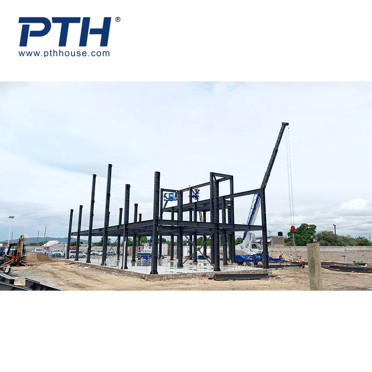 Three Story Steel Structure for Office Building
