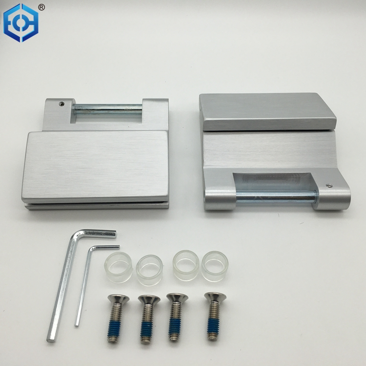 Wall Mounted Aluminum Alloy Glass Shower Door Hinge