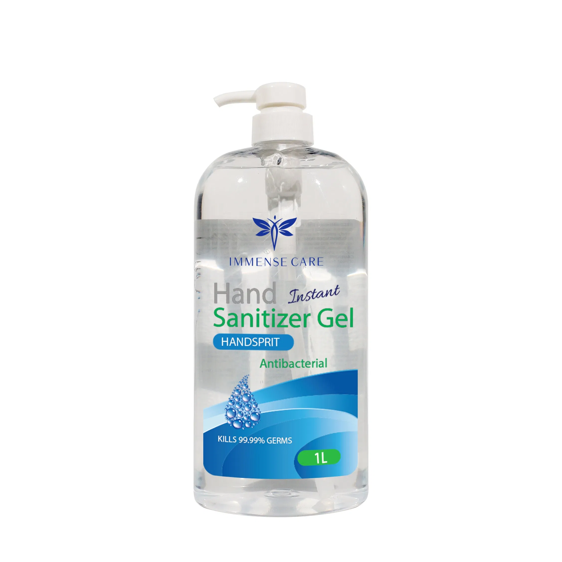1L 75% Alcohol Instant Hand Sanitizer Gel Wash-Free Anti-Bacteria Moisturizing Disinfectant Hand Gel Portable & Bulk 75% Alcohol Instant Hand Sanitizer