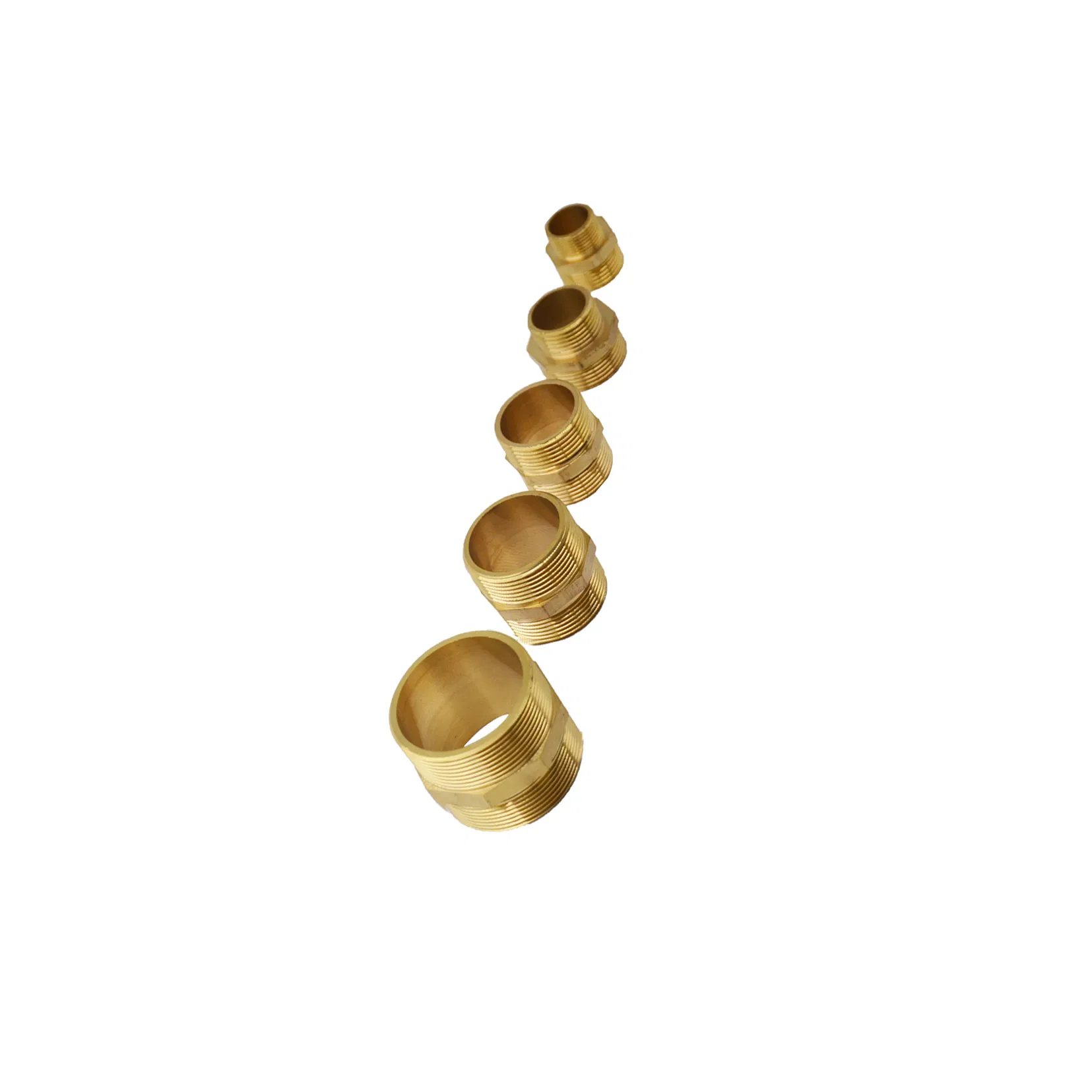 Male Thread Brass Equal Hexagon Nipple
