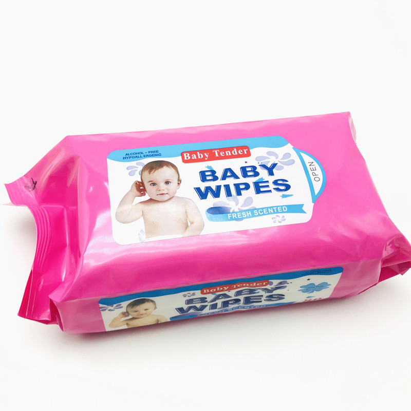 Wholesale Baby Wipes Private Label Unscented Oragnic Baby Wet Wipes for Sensitive Baby