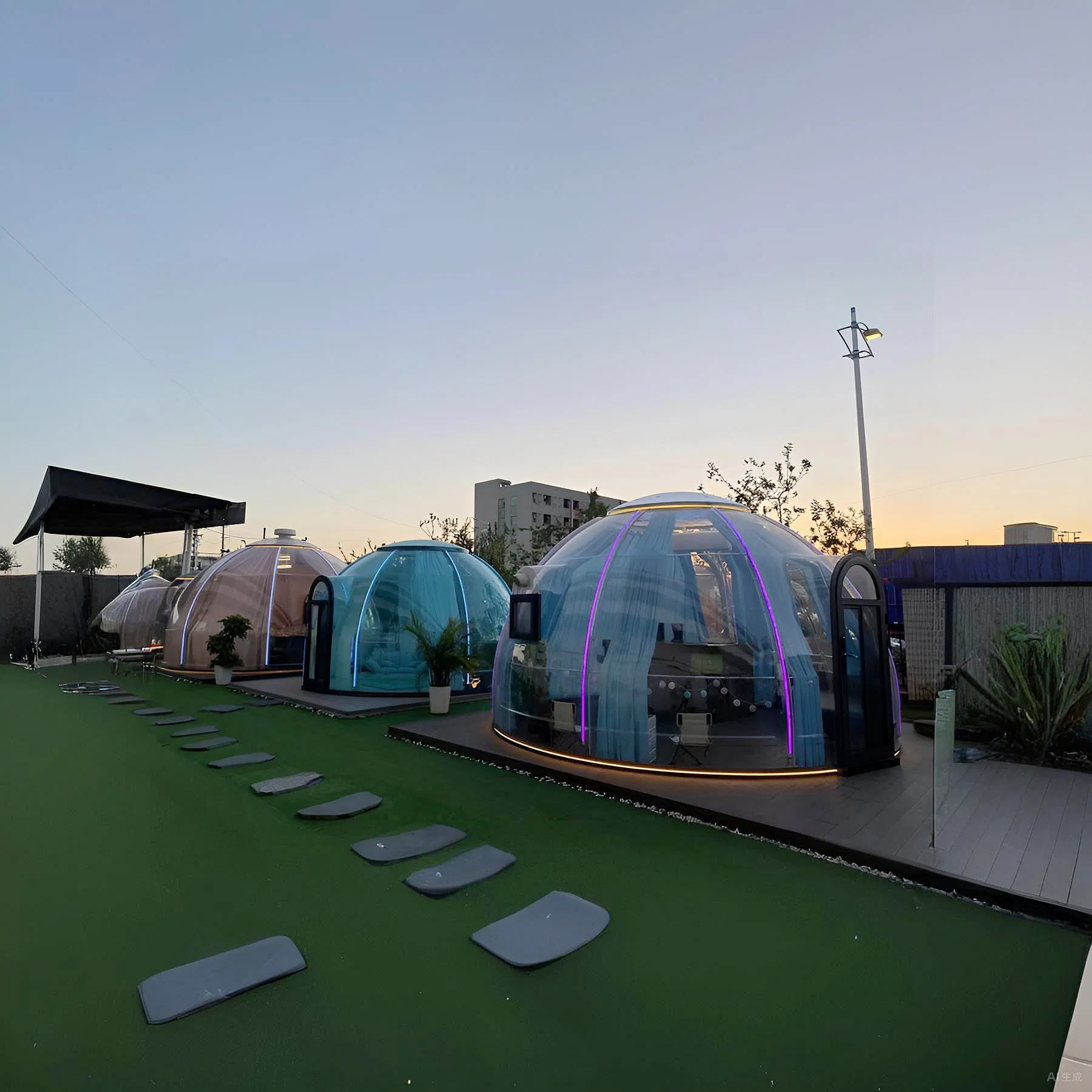 Charming Bubble House Experience for Stargazing and Outdoor Retreats