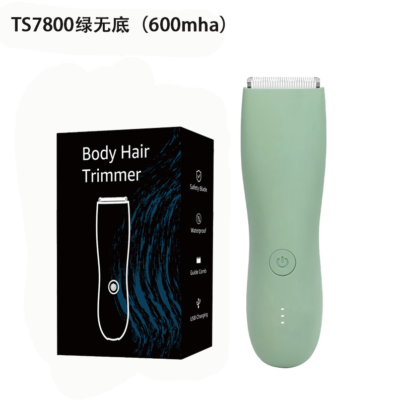 Adjustable Guard, USB C Charging, Flash Light, Travel Lock, Charging Dock Body Hair Trimmer