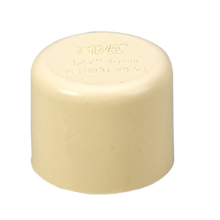 Era CPVC/Plastic/Pressure Fittings End Cap Cts (ASTM 2846) NSF-Pw & Upc
