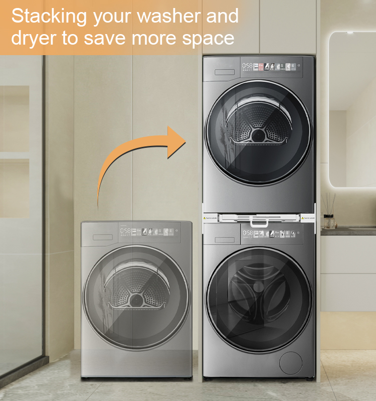 Washing Machine Stacking Kit with Reinforced Frame for Long Use