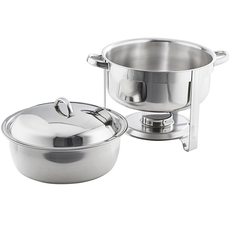 Wholesale Indian Stainless Steel Food Warmer Chafing Dishes for Hotel Buffet Equipment