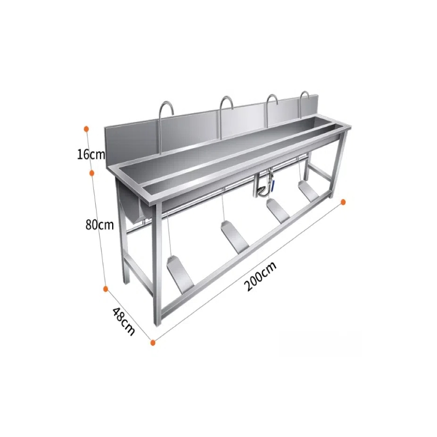 Space Saving Medical Water Pool Optimizes Kitchen Sink Area