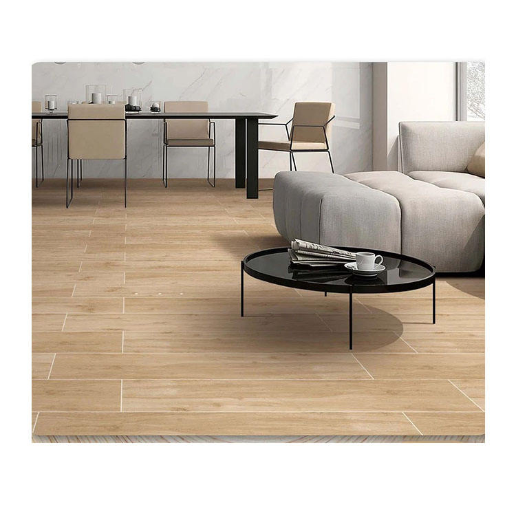 Versatile Building Material Low Price Matt Tiles Porcelain Floor Imitation Wood Tile
