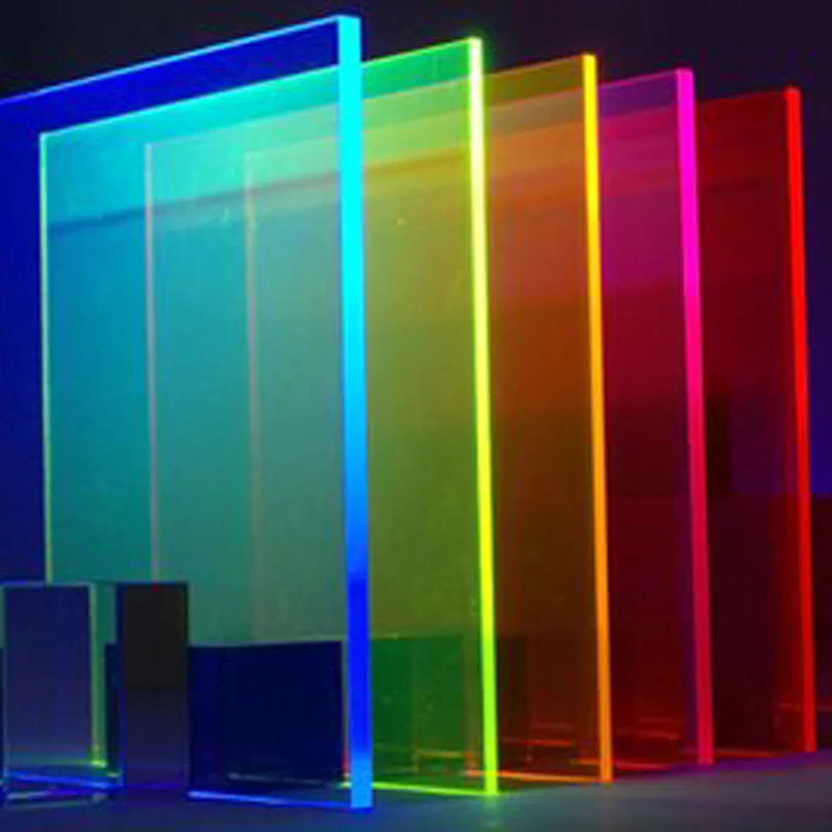 1 Side Glossy 1 Side Frosted Matt Acrylic Perspex Sheet 50%--80% Light Transmittance 4*8 3mm