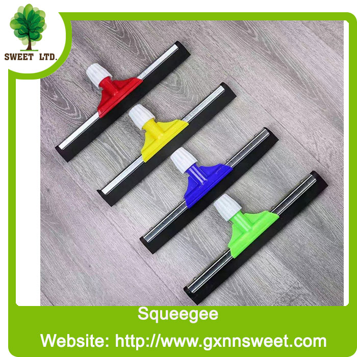 Hot Sale Material Floor Clean Broom & Squeegee Plastic Squeegee