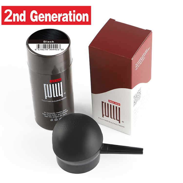 Manufacturer Customized Brand No Bactericide No Preservative Fully Plant Hair Building Fibers for Hair Loss Thickening