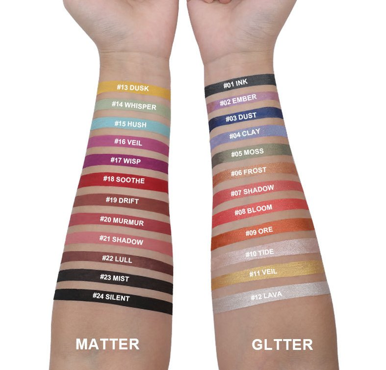 Custom Label Highly Pigment 12h Long Lasting Waterproof Gel Eyeliner Pen