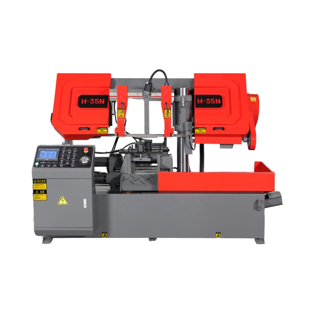 Станок ленточнопильный автоматический с ЧПУ для прутка по металлу