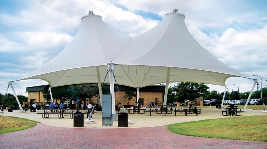 Factory Price PVDF Outdoor Motorcycle Parking Car Parking Shed Canopy Membrane Structure