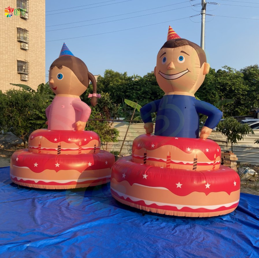 New Arrival Birthday Party Decoration Inflatable Abraham Holland Doll Balloon
