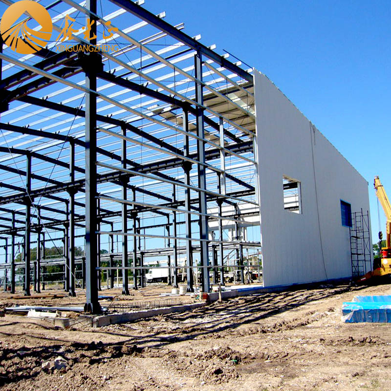 China Factory Supply Engineered Prefabricated Customized Building Industrial Steel Structural Frame Warehouse