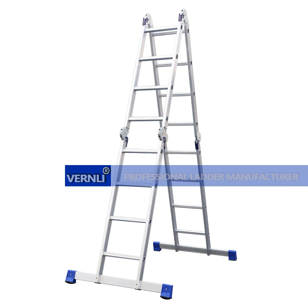 Industrial Aluminum Folding Multi-Purpose Ladder with En131 Certificated
