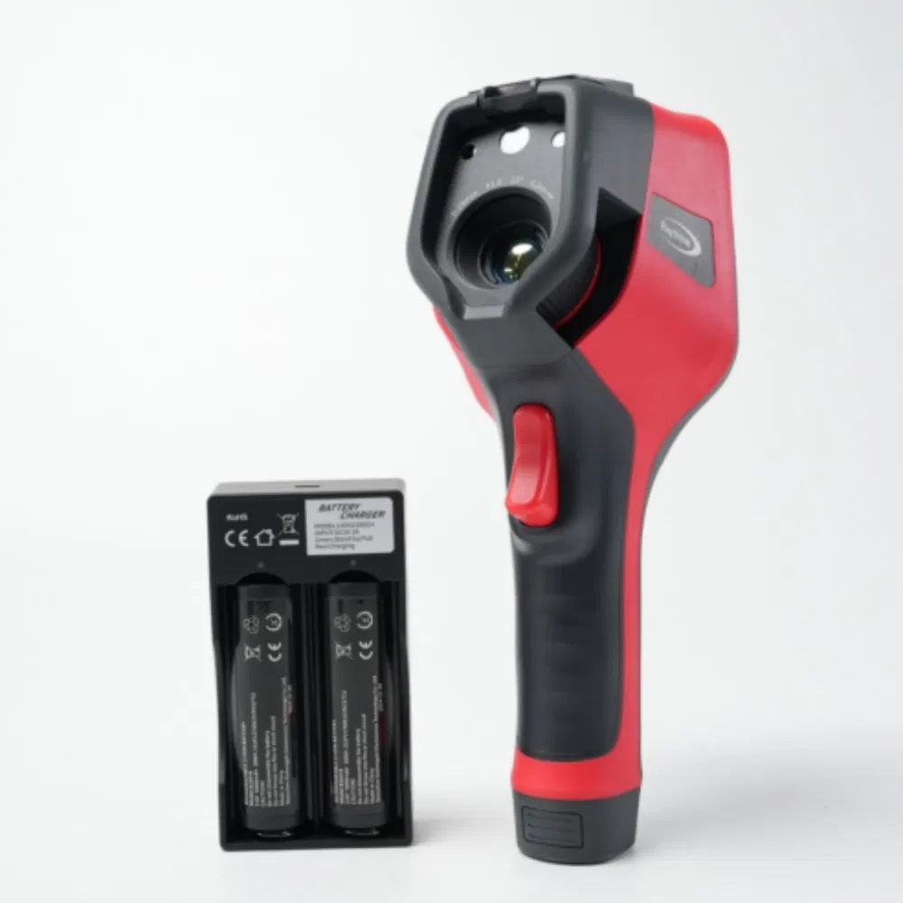 RM200A Multi-Functional Thermal Camera with Laser Pointer and Wi-Fi/USB Connectivity for Seamless Data Transfer