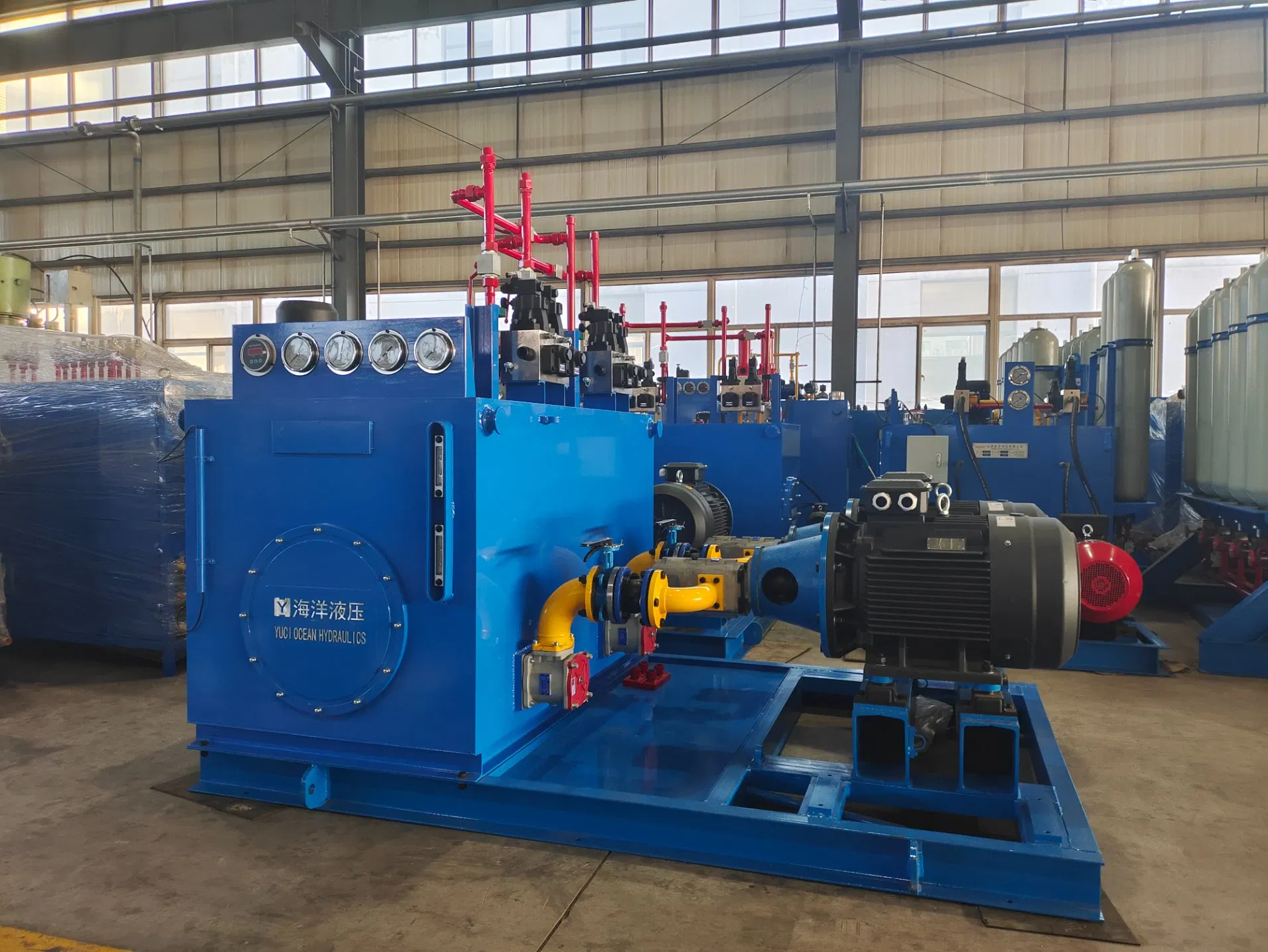 Промышленная гидравлическая силовая система OZEANHYDRAULIK