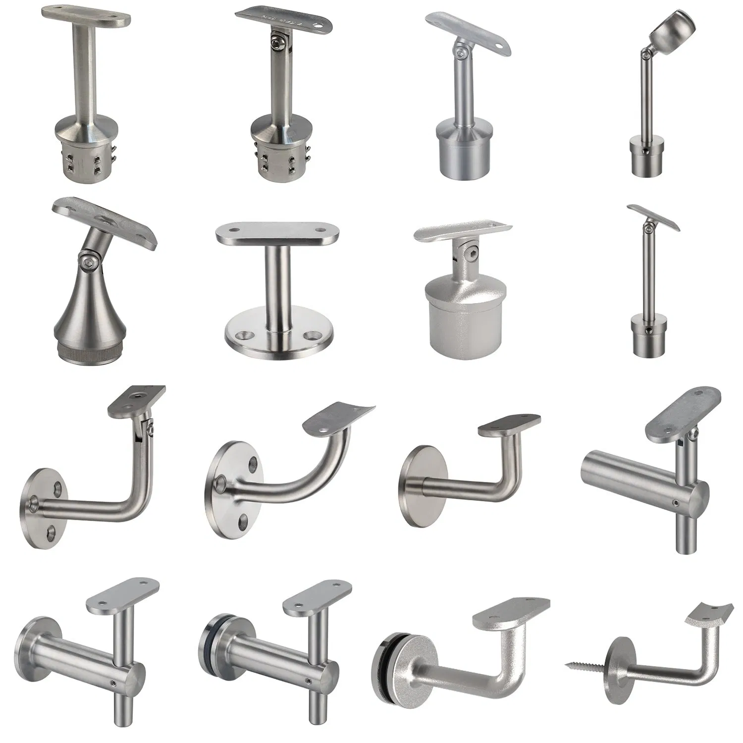 Outdoor River Landscape Zinc Alloy Railing Components Handrail Fitting