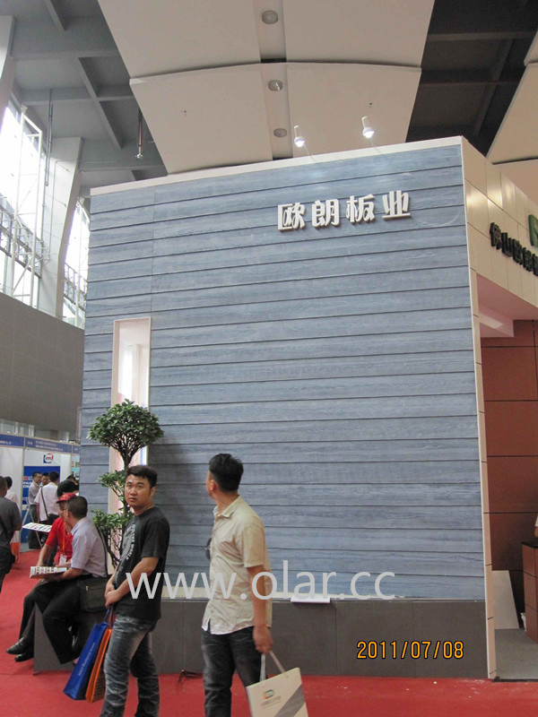 Fiber Cement Board--Deepwond Wood Grain Villa Siding Panel
