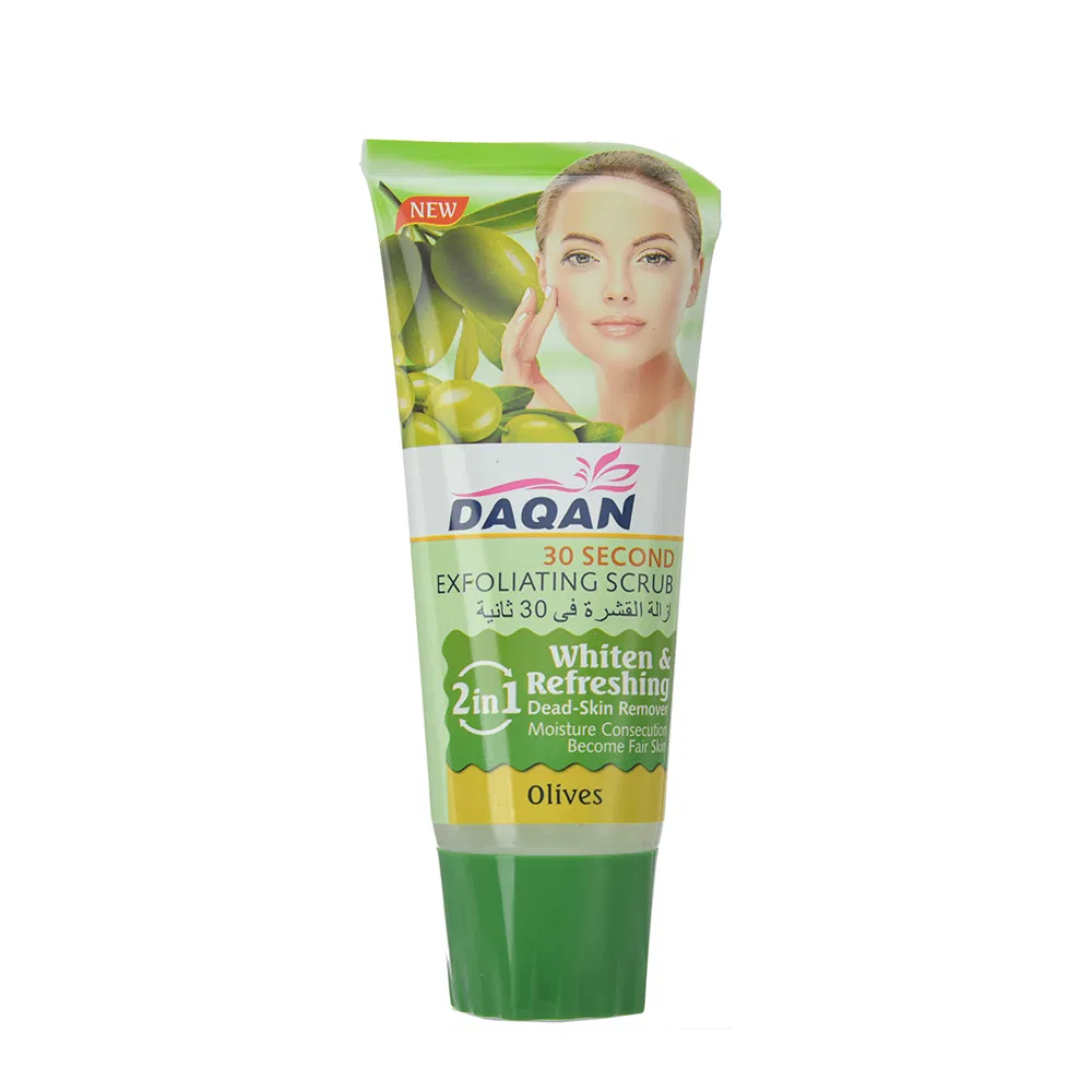Revitalizing Daqan Olive Scrub for Deep Moisturization and Exfoliation