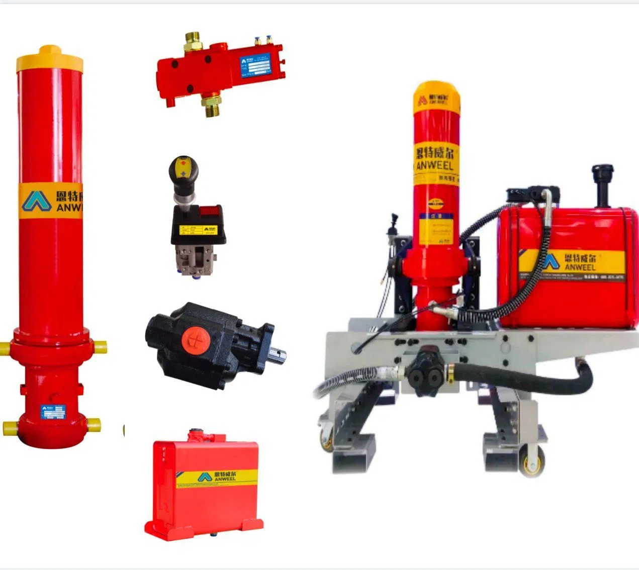 Телескопическая гидросистема для самосвала